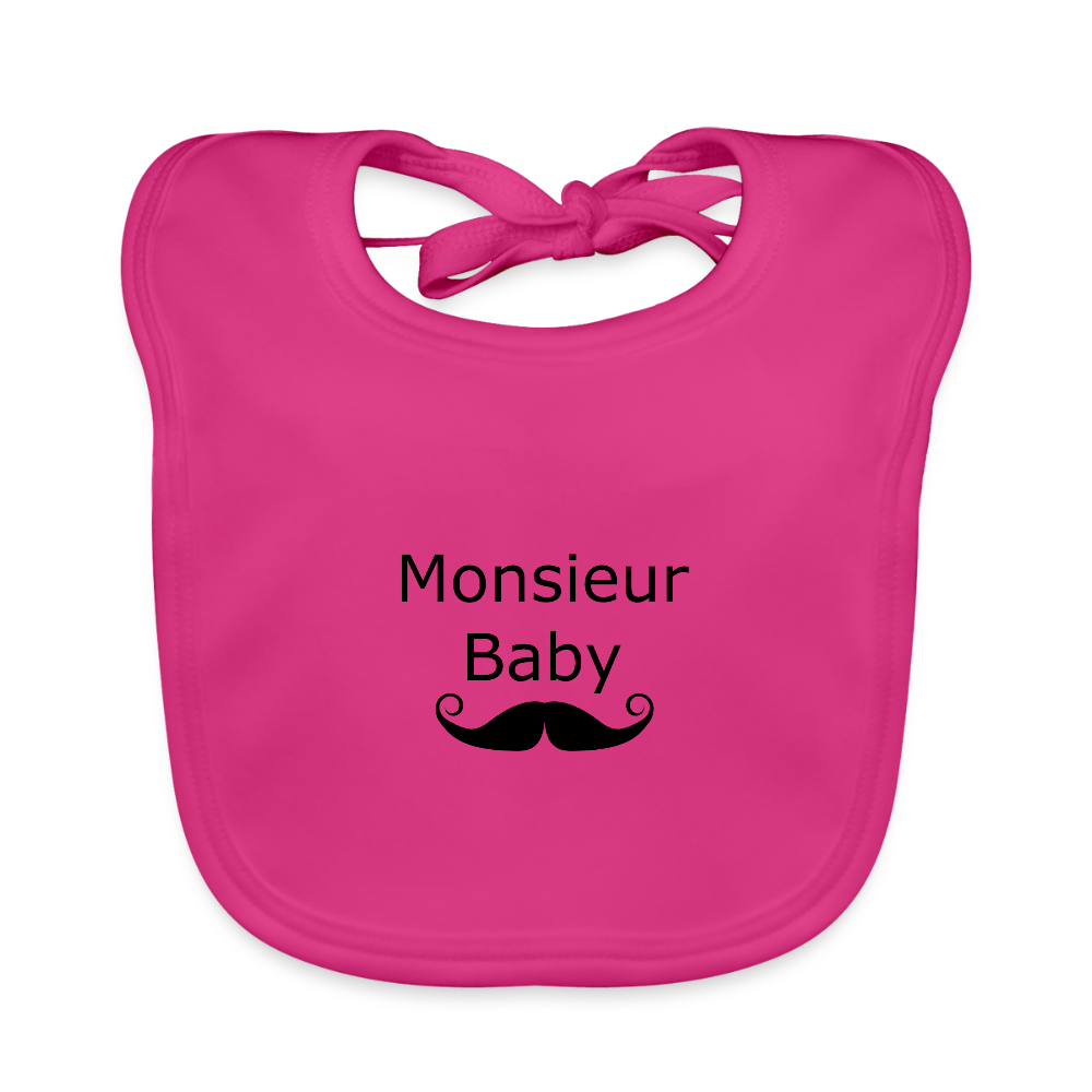 Monsieur Baby Baby Bio-Lätzchen 321856 - Fuchsia