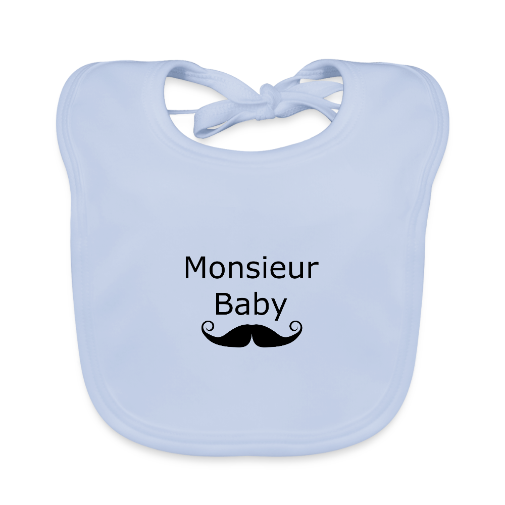 Monsieur Baby Baby Bio-Lätzchen 321856 - sky Blue