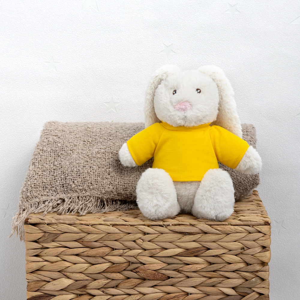 MiniFeet® RecycelHase® Creme 75685 - Sonnengelb