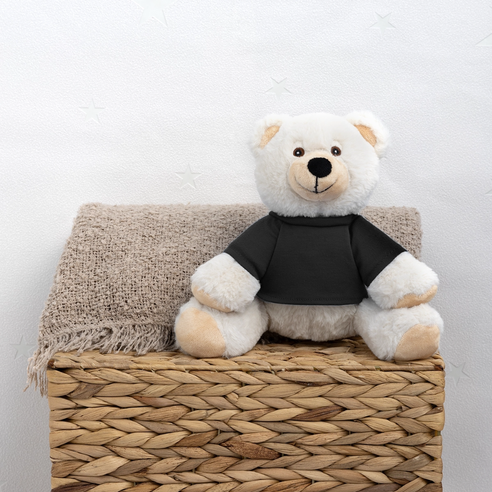 MiniFeet® RecycelBär® Creme 75681 - Schwarz