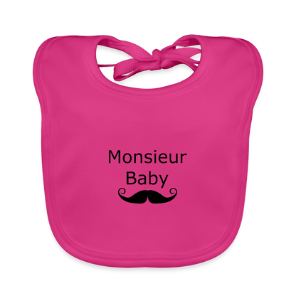 Monsieur Baby 	 Baby Bio-Lätzchen  321856 - Fuchsia