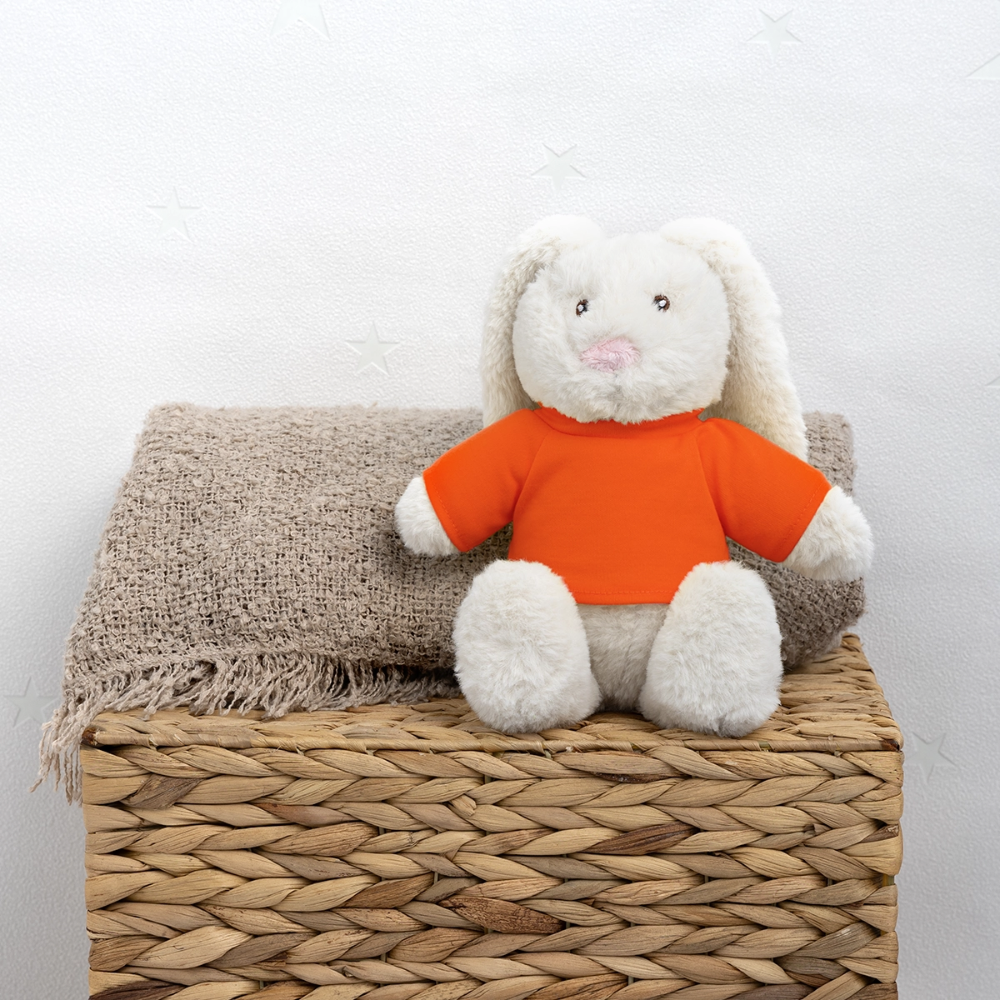 MiniFeet® RecycelHase® Creme 75685 - Goldorange