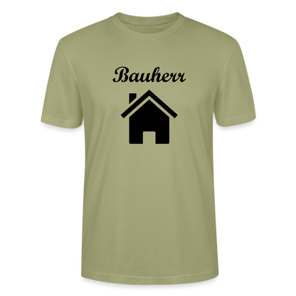 Bauherr Herren T-Shirt CRAFTER 124568 - Nebelgrün