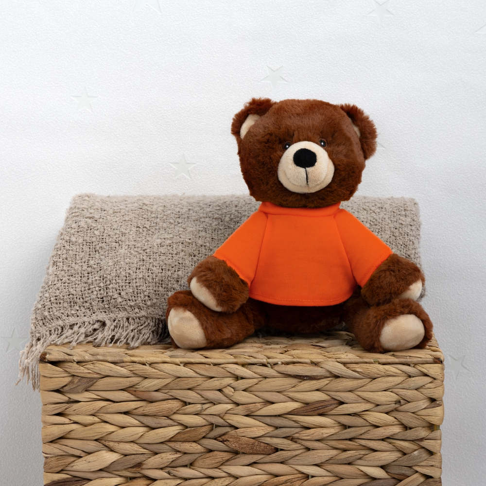 MiniFeet® RecycelBär® Braun 75683 - Goldorange