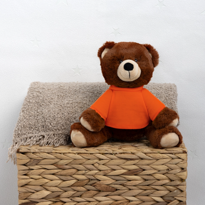 MiniFeet® RecycelBär® Braun 75683 - Goldorange