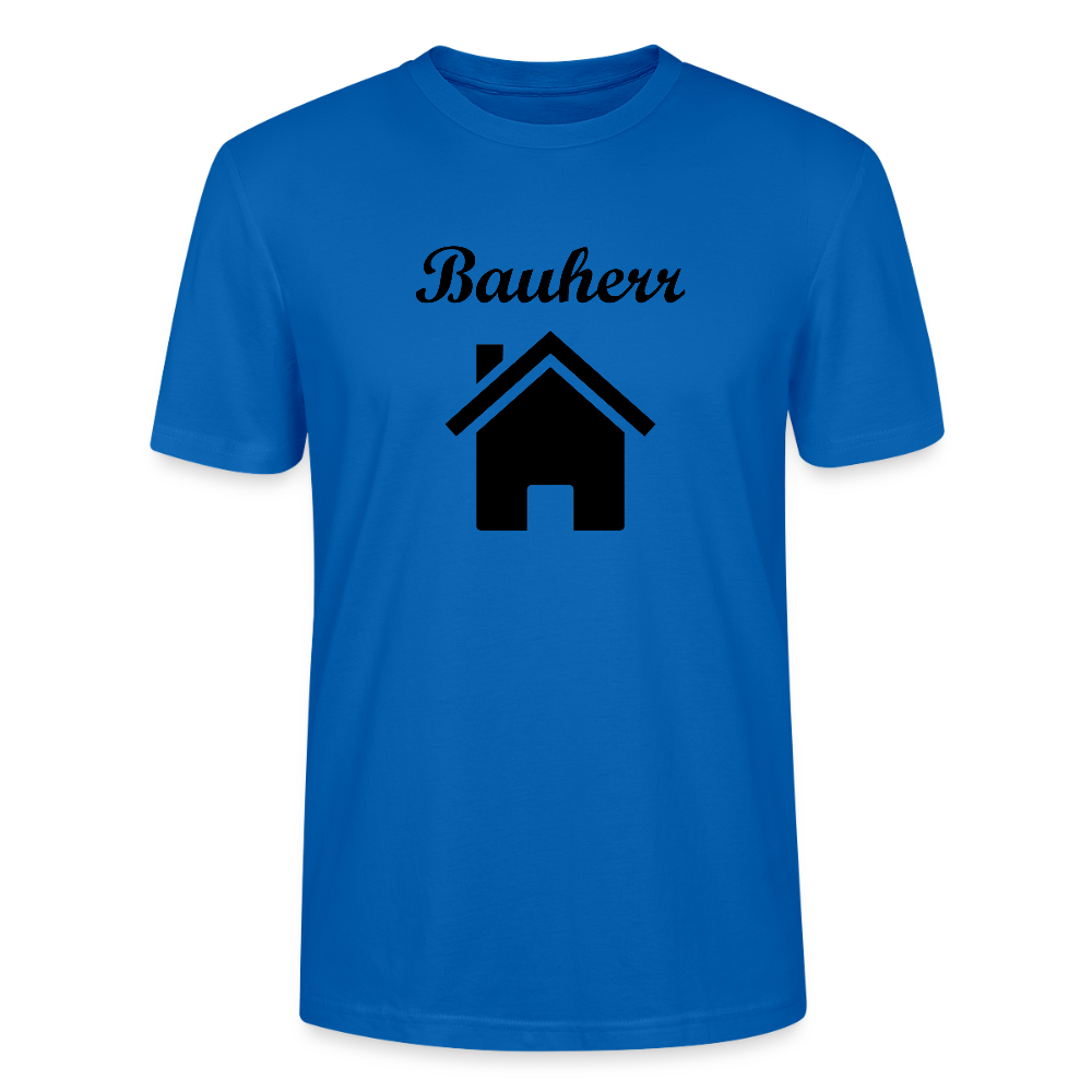 Bauherr Herren T-Shirt CRAFTER 124568 - Pfauenblau