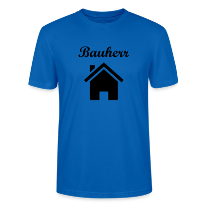 Bauherr Herren T-Shirt CRAFTER 124568 - Pfauenblau