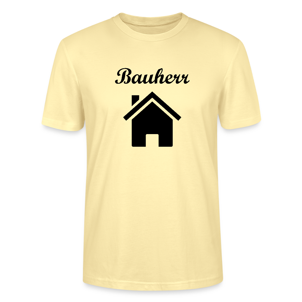 Bauherr Herren T-Shirt CRAFTER 124568 - Creme