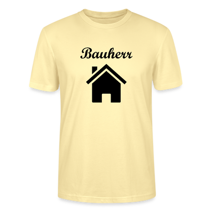 Bauherr Herren T-Shirt CRAFTER 124568 - Creme