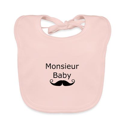 Monsieur Baby 	 Baby Bio-Lätzchen  321856 - Rose