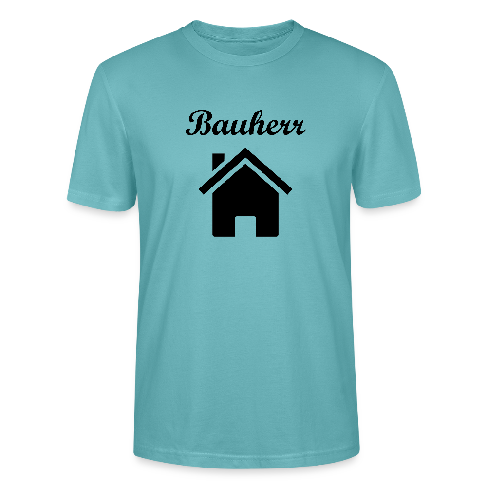 Bauherr Herren T-Shirt CRAFTER 124568 - Pastelltürkis