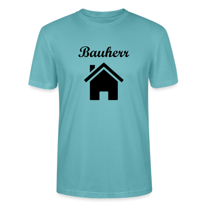 Bauherr Herren T-Shirt CRAFTER 124568 - Pastelltürkis