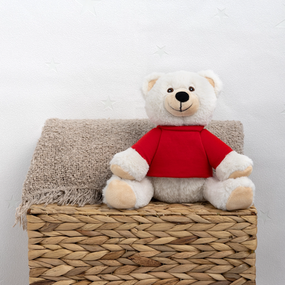 MiniFeet® RecycelBär® Creme 75681 - Rot