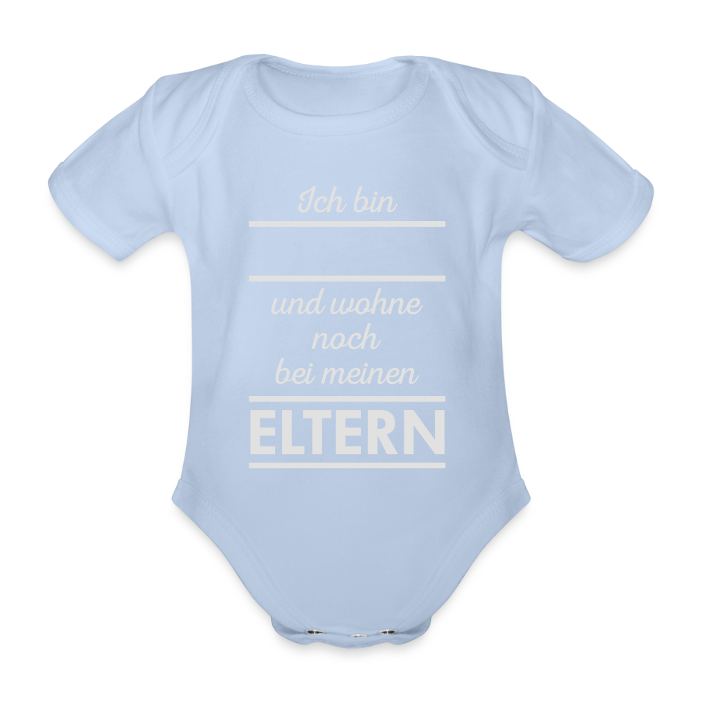 Baby Wohnt Baby Bio-Kurzarm-Body 158541 - Sky
