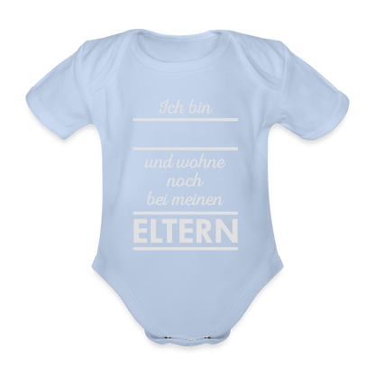 Baby Wohnt Baby Bio-Kurzarm-Body 158541 - Sky