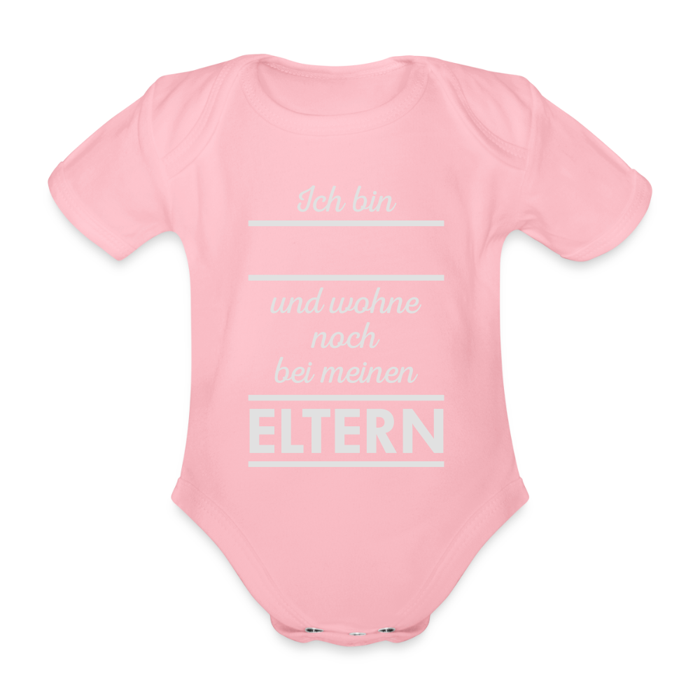 Baby Wohnt Baby Bio-Kurzarm-Body 158541 - Hellrosa
