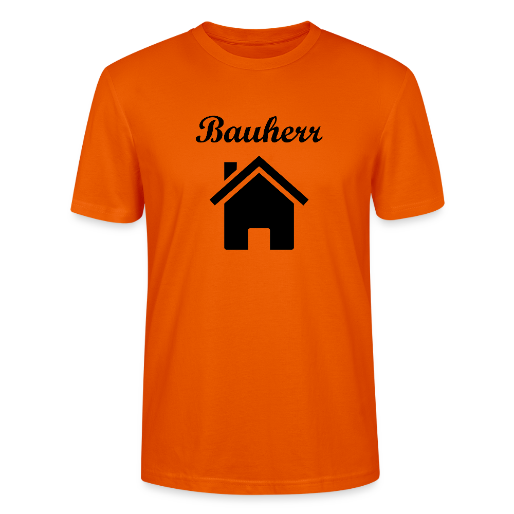 Bauherr Herren T-Shirt CRAFTER 124568 - Tieforange