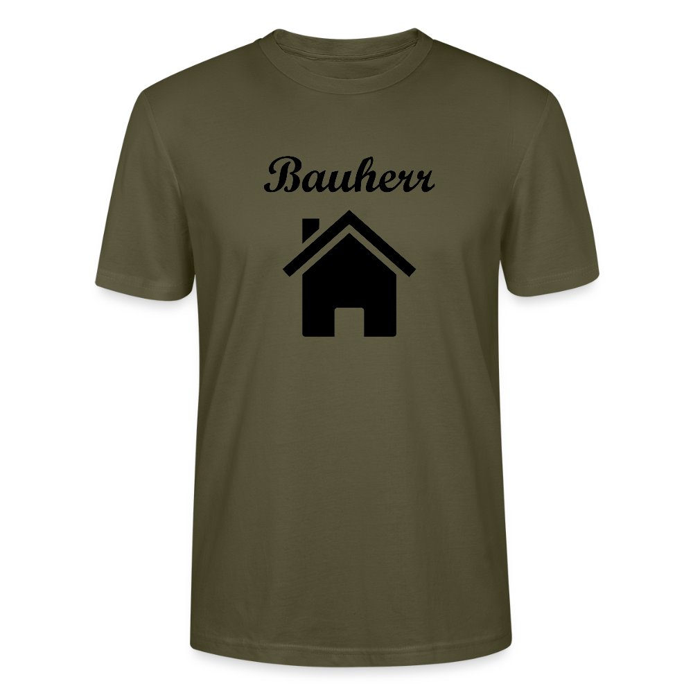Bauherr Herren T-Shirt CRAFTER 124568 - Khaki