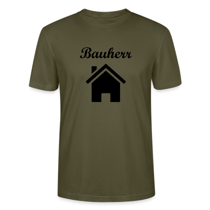 Bauherr Herren T-Shirt CRAFTER 124568 - Khaki